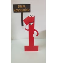 Sınıfa Hoşgeldiniz 1 Rakamı