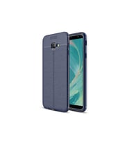 Samsung Galaxy J4 Plus Uyumlu Kılıf Zore Niss Silikon Kapak (Lacivert)