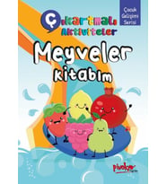 Çıkartmalı Aktiviteler Meyveler Kitabım