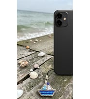 Miyuki Boncuk El Yapımı Gemi Yelkenli Telefon Çarmı - Charm 2