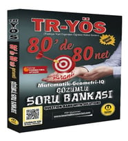 Tasarı TR YÖS Matematik-Geometri-IQ 80 De 80 Net