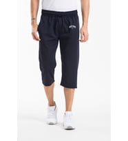 Erkek New York Baskılı Uzun Slim fit  Şort SPR25SR081 (Lacivert)