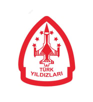 Türk Yıldızları Solo Türk Solotürk F16 Türk Bayrağı Sticker 20cm