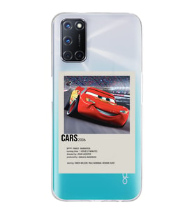 Oppo A52/A72/A92 Uyumlu Cars Mcqueen Desenli Şeffaf Telefon Kılıfı