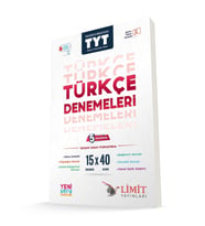 Limit Yayınları Yks Tyt Türkçe 15x40 Denemeleri