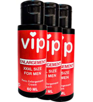 Vip Xxxlcream For Men 3 Adet 60 ml Erkekler Için Büyütücükalınlaştırıcı 60 ml