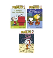 Linus'un Yeni Gözlükleri + Astronot Sally Brown + Ay'a Giden Ilk Köpek- 3 Kitap Set