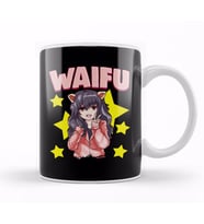 Waifu Anime Girl Japanese Cute Manga Kawaii Senpai Kupa Bardak Porselen