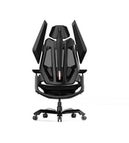 Adore Gaming T0 Next Generation Oyuncu ve Yönetici Koltuğu-Siyah 75x130-139,5x70 cm (GxYxD)