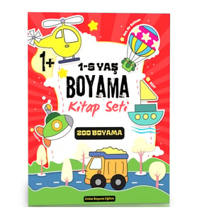 1-5 Yaş Boyama Kitap Seti (5 Kitap)