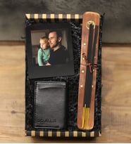 Kişiye Özel İnstagram Çerçeve & Mekanizmalı Erkek Cüzdan & Tütsü Hediye Seti