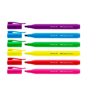 Faber Castel Fosforlu Kalem Textliner 38 Neon 6lı