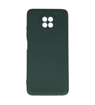 Redmi Note 9 5G Kılıf Nano Içi Kadife Silikon - Koyu Yeşil