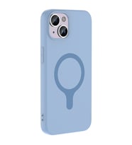 iPhone 14 / İphone 13 Kılıf M-Safe Şarj Özellikli Aris Silikon Kapak Baby Blue