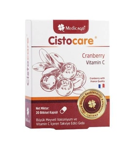 Medicago Cistocare Cranberry 20 Kapsül