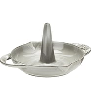 Staub Tavuk Kızartma Tavası 24 Cm, Dökme Demir, Indüksiyonlu Ocaklara Uygun, Grafit Gri, 26,2 X 22,2 (Çok Renkli)
