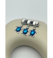 Çelik Silver Kaplumbağa Sallantılı Nomi Charm - 25crm80