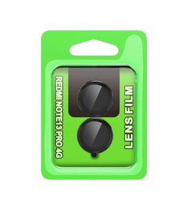 Note 13 4G Raze Metal Kamera Lens - Siyah