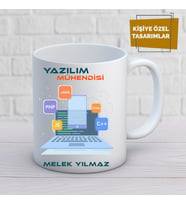 yazılım mühendisi özel tasarım kupa bardak