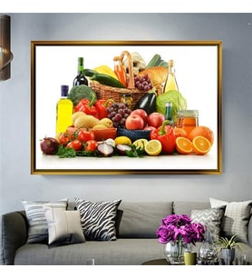 Altın Çerçeveli dekoratif tablo a1063 (Gold)