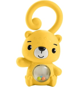 Fisher Price Eğlenceli Dostlar Dişlik Ve Çıngırak, Shake Rattle Leopard, 0-12 Ay