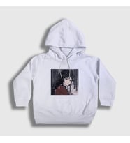 Presmono Unisex Çocuk Beyaz Winter Giyu Tomioka Anime Demon Slayer Kimetsu No Yaiba Kapüşonlu Sweatshirt 298877tt (Beyaz)