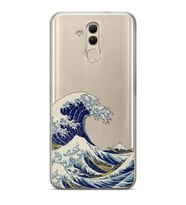 Huawei Mate 20 Lite Uyumlu Baskılı Yumuşak Silikon Şeffaf Telefon Kılıfı