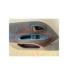 Renault Clio - Renault Symbol Thalia - Symbol cam düğme çerçevesi