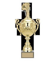 ODAK KUPA - Figürlü Kupalar - Briç Figürlü Kupalar FG-089 B - 45 cm