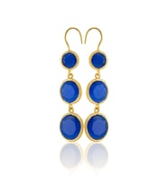 Kadir Jewellery 22 Ayar Altın Kaplama Vintage Küpe -El İşçiliği Ve Hipoalerjenik Küpe
