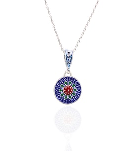 Mardin Hasırı 925 Ayar Gümüş Kolye 201022000