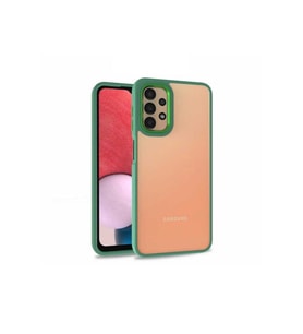 Samsung Galaxy A53 5G Uyumlu Kılıf Zore Flora Kapak (Açık Yeşil)