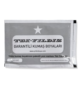 33 - Kumaş Boyası Kurşuni Açık 11 Gr