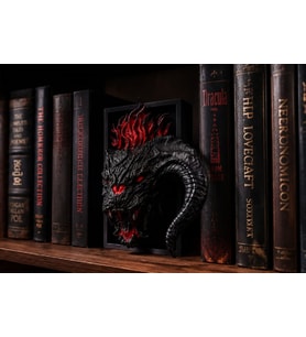 Book Nook Balrog Yüzüklerin efendisi Kitap Tutucu Kitaplık Dekoru Orta Dünya Figürü Balrog Figürü