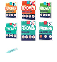 5.Sınıf Matematik A-B Fen Türkçe Paragraf Anlam Bilgisi SB