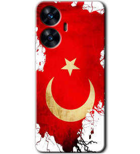 Realme C55 Kılıf HD Desen Baskılı Kılıf - Türkiyem