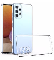Samsung Galaxy A23 Uyumlu Logis Ultra İnce Kamera Korumalı Şeffaf Silikon Kılıf (Şeffaf Hologram)