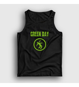 Presmono Unisex Siyah Warning Green Day Atlet 55976tt