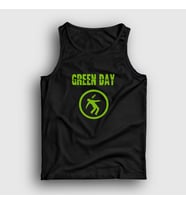 Presmono Unisex Siyah Warning Green Day Atlet 55976tt