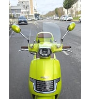 MOTOCAM Küba Ravida 125 Ön Cam 2024-2026 Model 38cm Şeffaf Renkli 4mm APARATSIZ
