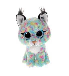 TY Beanie Babies Mavi Vaşak Lynx - Nadir Renk Yumuşak Peluş 20 cm