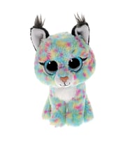 TY Beanie Babies Mavi Vaşak Lynx - Nadir Renk Yumuşak Peluş 20 cm