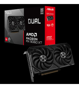 Asus Dual-rx9060xt-16g, 16gb, 128bit, Gddr6, 1xhdmı, 2xdp, Gamıng Ekran Kartı