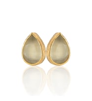Kadir Jewellery 22 Ayar Altın Kaplama Kadın Minimal Küpe -El İşçiliği Ve Hipoalerjenik Küpe