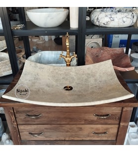 Emperador Yaprak Model Büyük Lavabo