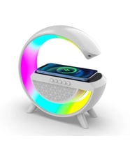 Kablosuz Şarj Standlı RGB Hoparlör