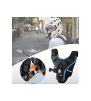 Motosiklet Kask Çene Aksiyon Kamera ve Telefon Tutucu Motor Kask Standı Kask Çene Montaj Tutacağı