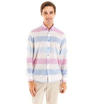 U.S. Polo Assn. Erkek Gömlek 50283667-VR032 (Mavi)