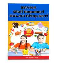 Sayma Gizli Nesneleri Bulma Kitap Seti (2 Kitap)