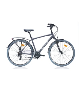 Carraro Elite 704 28 Jant 48 cm 21 Vites V-Fren Şehir Bisikleti Gri Krom